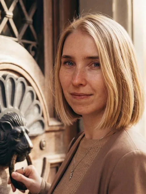 Portrait of Evgeniia Gushchina
