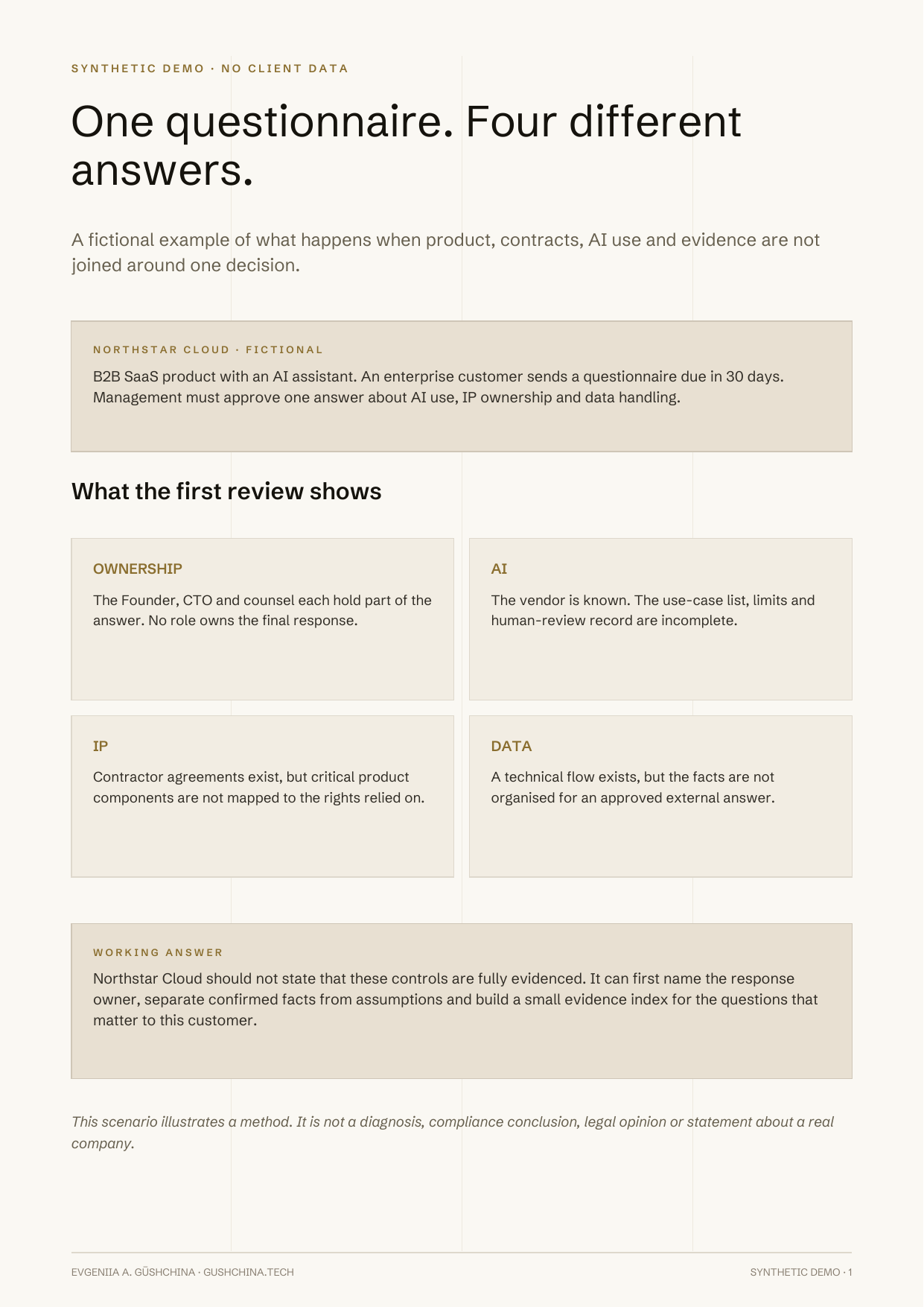 First page preview of From Trigger to Governance Decision